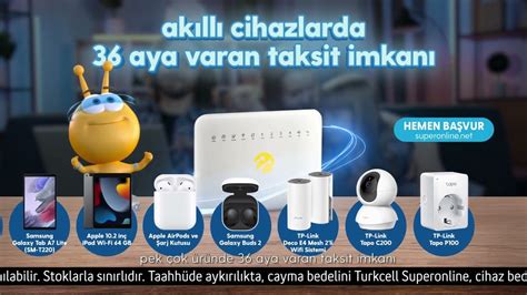 Turkcell Superonline ile hızını almışken akıllı cihazını da al