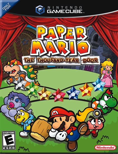 Viewing Full Size Paper Mario The Thousand Year Door Box Cover