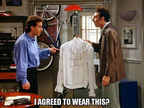 The Puffy Shirt Seinfeld Episodes Seinfeld Seinfeld Funny