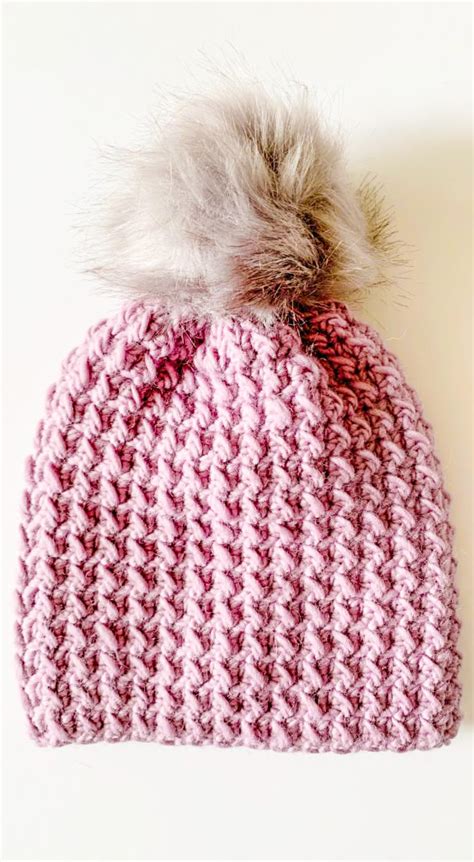 Beginner Crochet Dreamy Winter Hat Free Pattern Hotcrochet Com