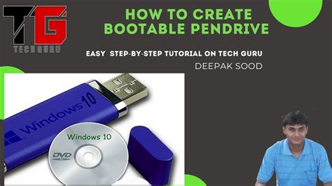 How To Create Bootable Pen Drive Using Dos Commands By Deepak Sood