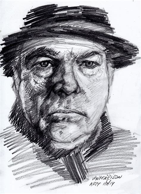 Van Morrison Pencil 4b Retratos