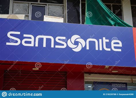 Logotipo De Samsonite Son Fabricante Y Minorista De Equipaje
