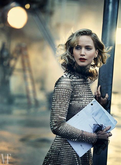 Jennifer Lawrence Photographed By Peter Lindbergh For Vanity Fair