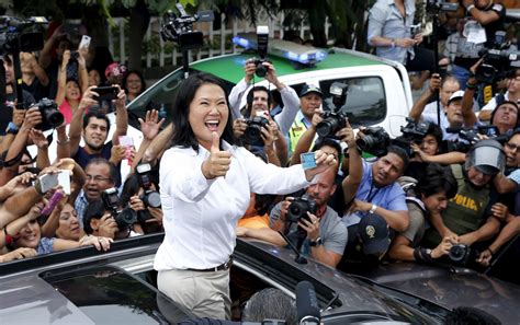 Perus Keiko Fujimori Wins First Round Of President Elections 11042016 Sputnik International