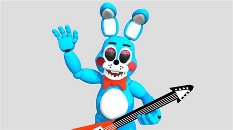 Stylized Toy Bonnie By Spinofan Ddtq27t Download Free 3d Model By