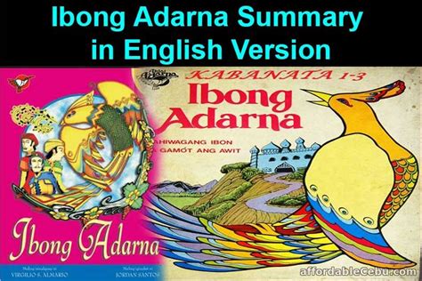 Ibong Adarna Summary In English Version Literature 31083