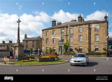 Rutland Arms Hotel Bakewell Derbyshire Stock Photo Alamy