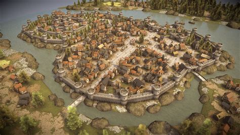 Medieval City Pack Demo 3d Model By Ivanix88 2043203 Sketchfab