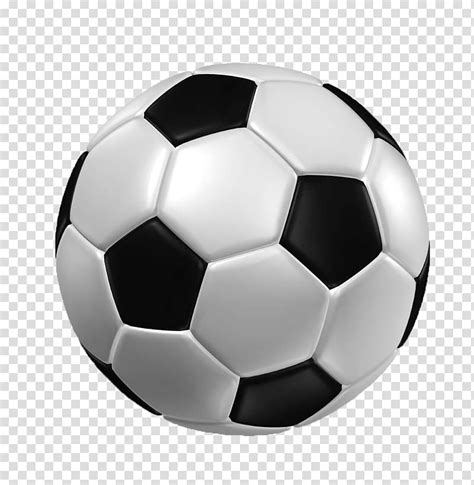 White And Black Soccer Football 3d Computer Graphics Football