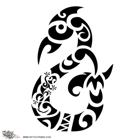 Tattoo Of Te Manaia Guardian Angel Tattoo Custom Tattoo Designs On