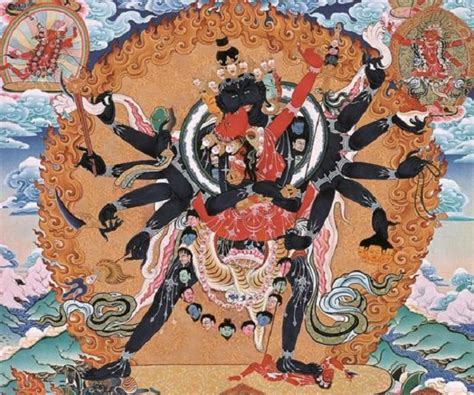 12 Tibetan Deities Buddhist Gods And Goddess