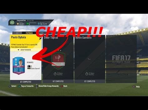 That said, if you have been opening packs, then ea dropped a new sbc just for you. PAULO DYBALA SBC CHEAPEST SOLUTION FIFA17!!! - New FIFA 17 ...