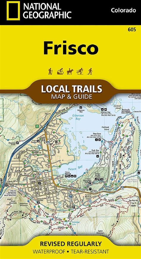 National Geographic Frisco Local Trails Map And Guide National