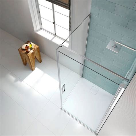 merlyn 8 series 900mm frameless pivot shower door s8fpv90