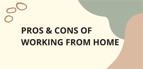 The Pros And Cons Of Working From Home Emoneypeeps