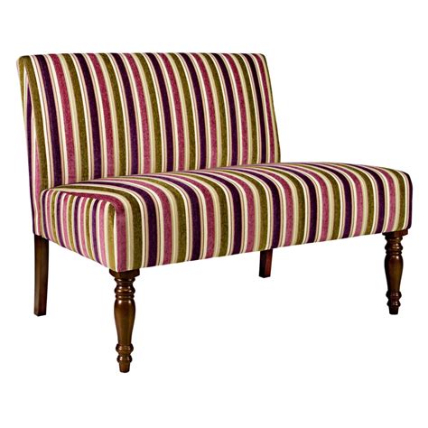 Striped Loveseat Sofa In Various Colors Founterior