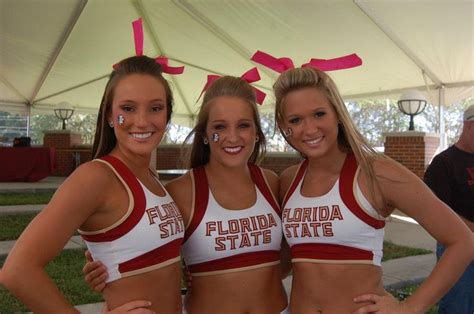 College Cheerleader Heaven Florida State Cheerleaders Are Just Plain