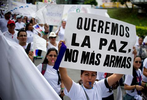 En Colombia Más Que Un Proceso De Paz Paces Parciales Swi