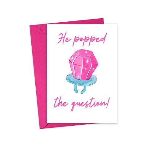 Funny Engagement Card Funny Just Engaged Ts Engagement Ts For Best Friend Newly Engaged