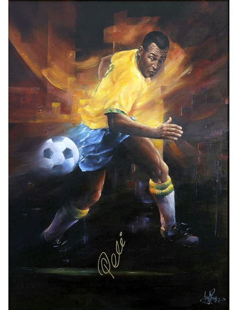 Pele Limited Edition Framed Giclee Print