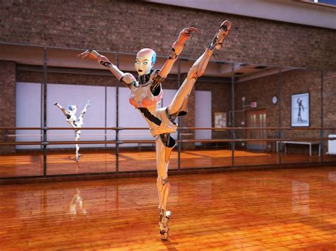 Robot Ballerina Anatole Branch Portfolio