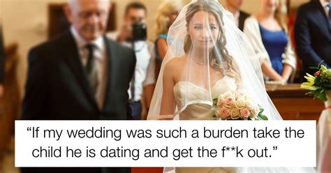 Brides Dad Keeps Apologizing To Young Fiancé Bride Says Take The