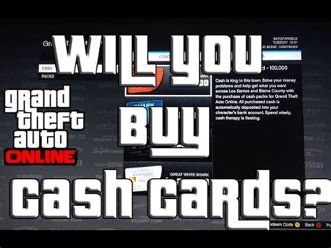 Maybe you would like to learn more about one of these? GTA 5 Online Cash Cards "GTA Online" Shark Card - YouTube