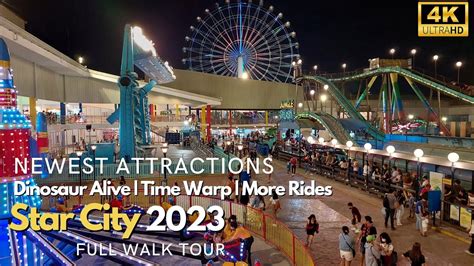 Star City 2023 4k Walk Tour In Pasay City Philippines Starcity