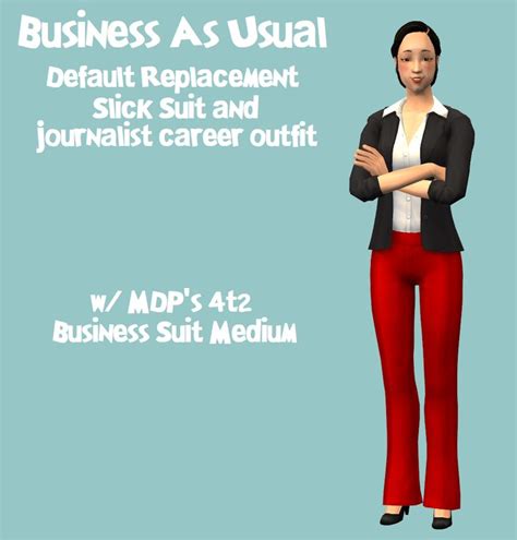 Sims 2 Stuff And Things Sims 2 Career Outfits Sims