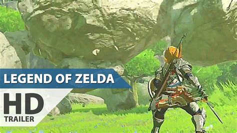 The Legend Of Zelda Breath Of The Wild Trailer E3 2016 Youtube