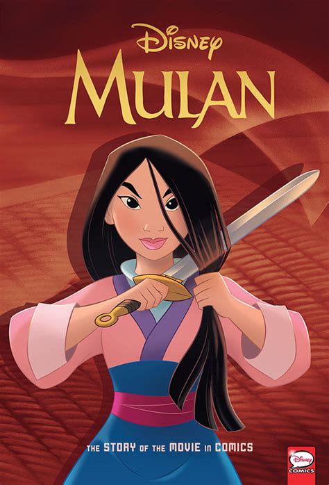 Mulan 2020 + mulan animated: Disney Mulan: The Story of the Movie in Comics HC ...
