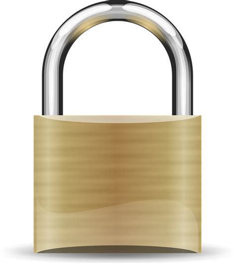 Free Vector Graphic Padlock Security Lock Metal New Free Image