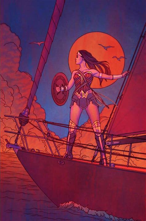 Wonder Woman 32 Variant Cover By Jenny Frison Comic Book Artists