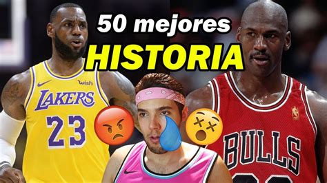 Los 50 Mejores Jugadores De La Historia ¿jordan O Lebron Youtube