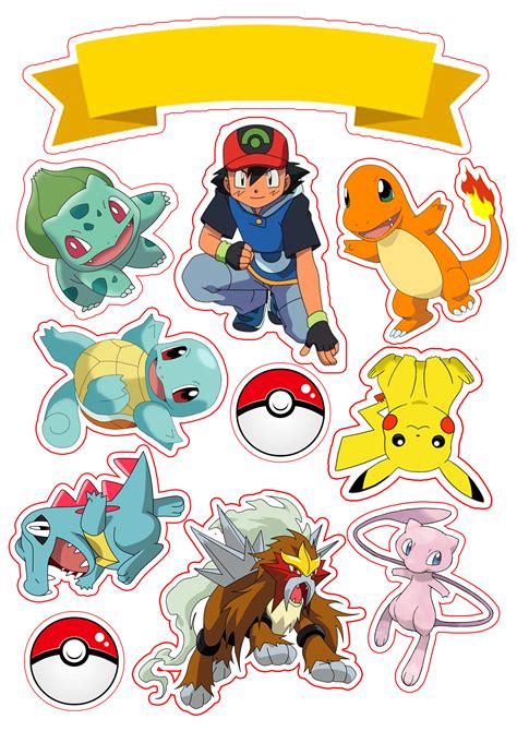 Pokemon Birthday Png Free Logo Image
