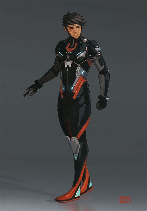Artstation Character Concept No 2 Sci Fi Nick Tagney Cyberpunk