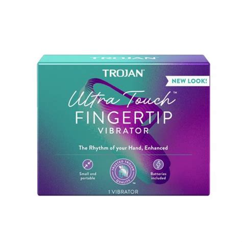 Trojan Vibrations Ultra Touch Intimate Finger Vibe Sex Toy Hotmovies
