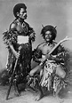 Two Fijian warriors, photograph by Burton Brothers, 1884 | Fiji people ...