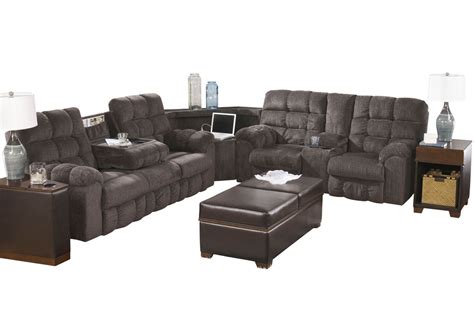 Rent Ashley Acieona Slate Reclining Sectional At Rent A Center