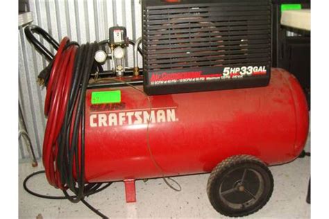 Craftsman 5 Hp 33 Gallon Air Compressor