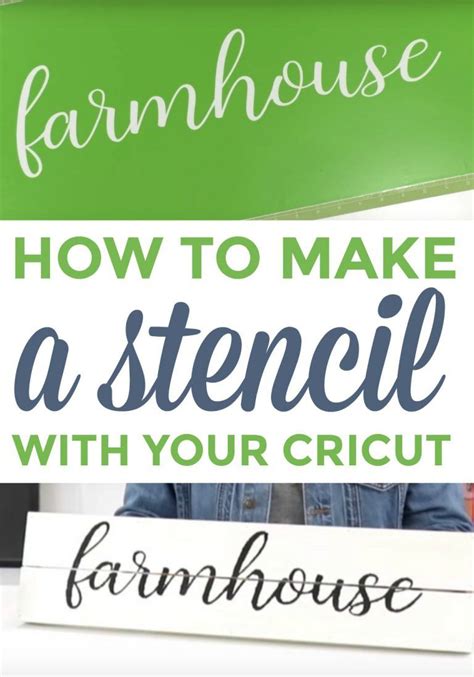 How To Make A Stencil With Your Cricut Artofit