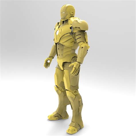 Iron Man Mark 21 Xxi Wearable Armor For Eva Foam Etsy