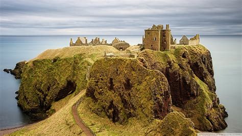 Dunnottarcastlestonehavenscotland Wallpaper 1920x1080 Cbc Romania