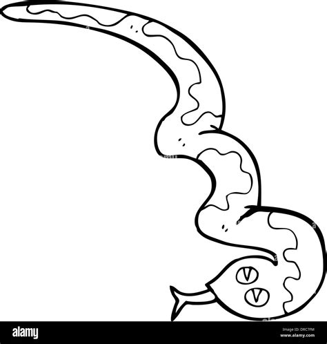 Cartoon Hissing Snake Stock Vector Image And Art Alamy