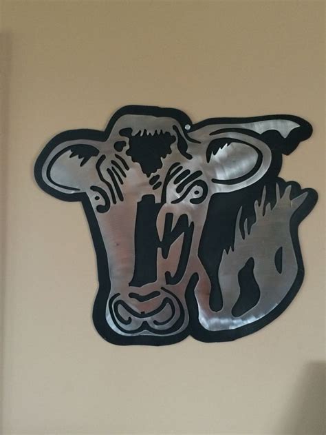 Dairy Cow Dairy Cows Cow Metal Art