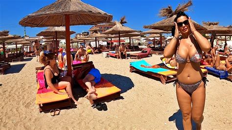 Mamaia Beach Black Sea Romania K Beach Walk Summer Vacation Tour La Mare La Vie Zine