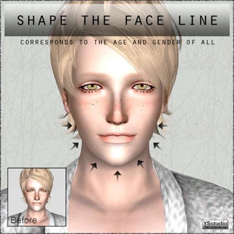 Sims 4 Cc More Face Shapes Bporealty
