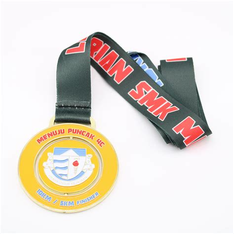 Custom 5km 10km Fun Run Medals Spin Medals Miracle Custom