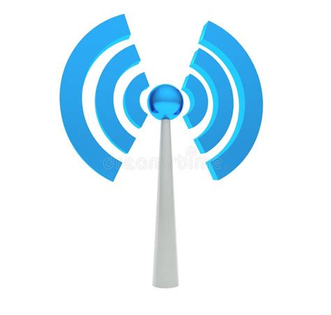 3d Wifi Icon Stock Illustration Illustration Of Info 21246946